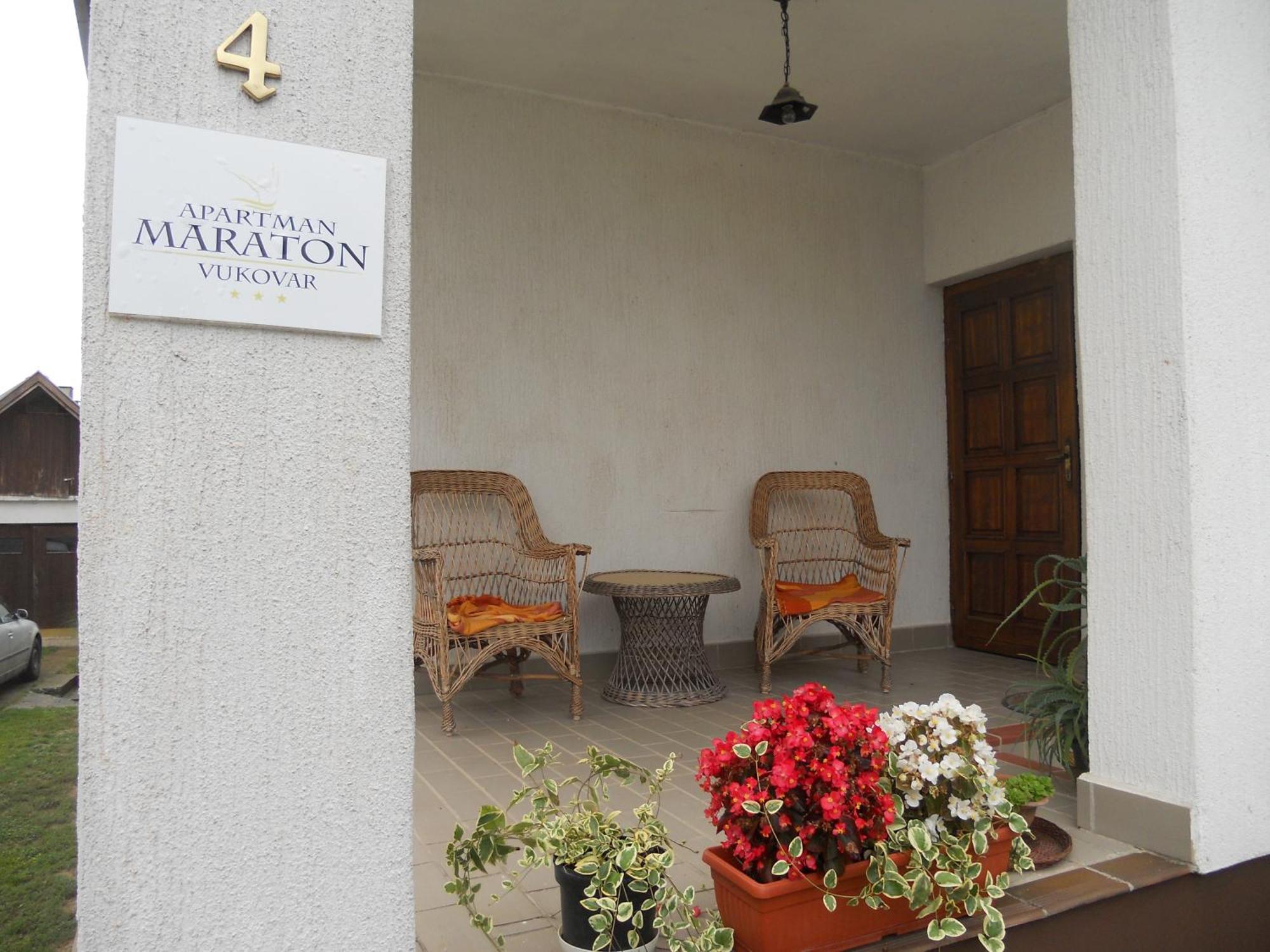 Apartmani Maraton Vukovar Bagian luar foto